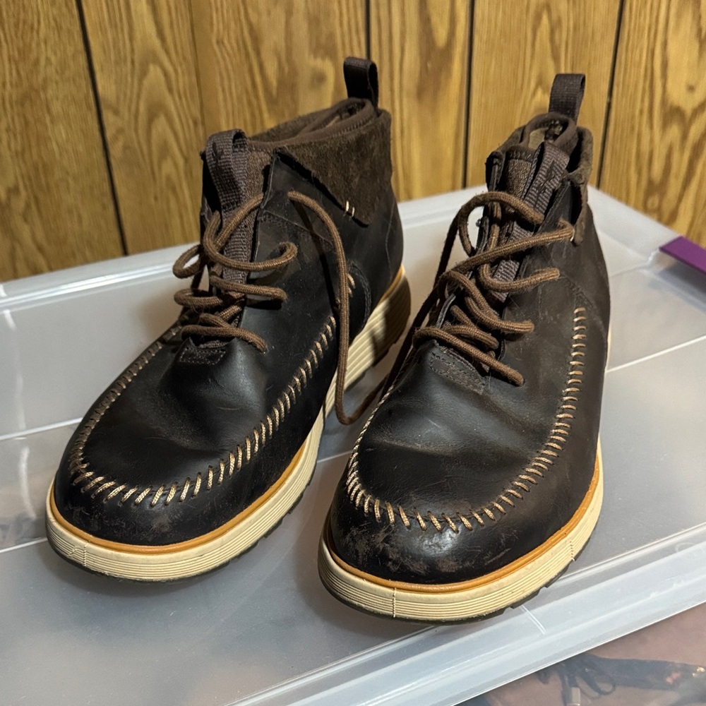 Chaco men’s Dixon Java  Brown Leather Boots